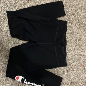 Black champion leggings